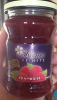 Mängden socker i Confiture de framboises