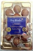 Mängden socker i Lübecker Edelmarzipan-Kartoffeln
