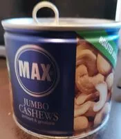 Mängden socker i Jumbo Cadhews