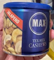 Mängden socker i Tex-Mex Cashews