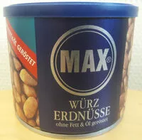 Mängden socker i Würz Erdnüsse