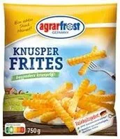 Mängden socker i Friiten Knusper Frites