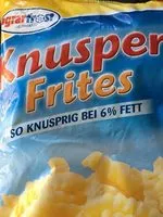 Mängden socker i Knusper Frites