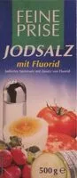 Mängden socker i Salz - Jodsalz mit Flourid