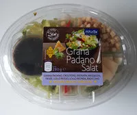 Mängden socker i Grana Padano Salat