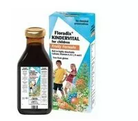 Mängden socker i Floradix Kindervital Multivitamines+calcium - 250 ML -