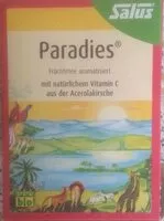 Mängden socker i Paradies Früchtetee aromatisiert