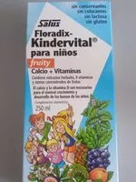 Mängden socker i Floradix kindervital