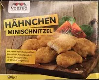 Mängden socker i Hähnchen Minischnitzel