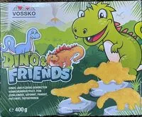 Mängden socker i Dino&Friends Hähnchenbrustfilet