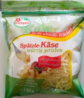 Mängden socker i Spätzle-Käse