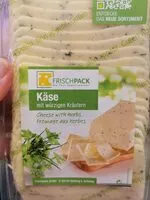 Mängden socker i Käse mit Kräutern