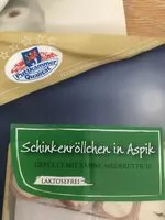 Mängden socker i Schinkenröllchen in Aspik