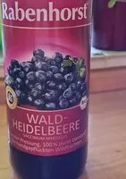 Mängden socker i Wald-Heidelbeere