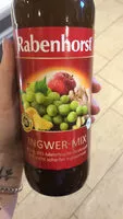 Mängden socker i Jus Multifruits Mix De Gingembre