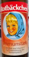 Mängden socker i Rotbäckchen Immunstark