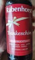 Mängden socker i Mehrfruchtsaft