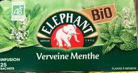Mängden socker i Infusion Verveine Menthe