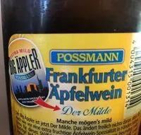 Mängden socker i Frankfurter Äpfelwein