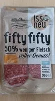 Mängden socker i Fifty Fifty - Geflügel