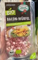 Mängden socker i Bacon-Würfel