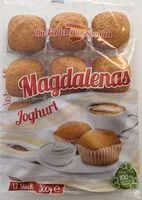 Mängden socker i Magdalenas, Joghurt