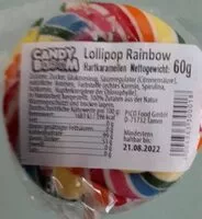 Mängden socker i Lollipop Rainbow