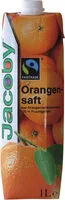 Mängden socker i Jacoby Orangensaft Fairtrade