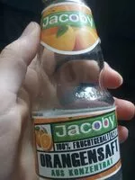 Mängden socker i Jacoby Orangensaft Aus Orangensaftkonzentrat