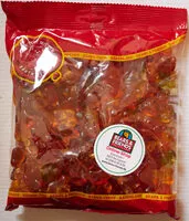 Mängden socker i Fruchtsaft-Sanddornbären