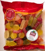 Mängden socker i Englischer Weingummi