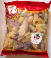 Mängden socker i Saure Fruchtsaft-Mischung