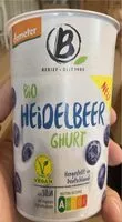 Mängden socker i Bio heidelbeerghurt