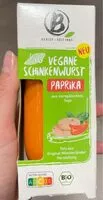 Mängden socker i Bio Vegane Schinken Wurst Paprika