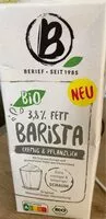 Mängden socker i Barista