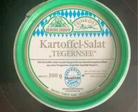 Mängden socker i Kartoffelsalat - Tegernseer Art