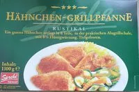 Mängden socker i Hähnchen - Grillpfanne RUSTIKAL