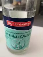 Mängden socker i Bertolds Quelle