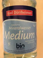 Mängden socker i Natürliches Mineralwasser Medium