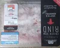Mängden socker i Hackfleisch Rind