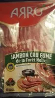 Mängden socker i Jambon cru fumé de la forêt noire