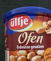 Mängden socker i Ültje Ofen Erdnüsse gesalzen