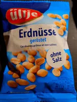 Mängden socker i Erdnüsse geröstet ohne Salz