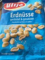 Mängden socker i Erdnüsse geröstet & gesalzen