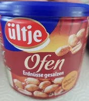 Mängden socker i Ofen Erdnüsse Gesalzen