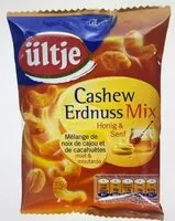 Mängden socker i Cashew Erdnuss Mix Honig & Senf