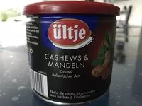 Mängden socker i Cashews & Mandeln