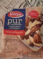 Mängden socker i Pur Nuss & Frucht