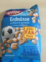 Mängden socker i Erdnüsse