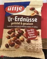 Mängden socker i Ur-Erdnüsse. Cacahuètes de Bolivie